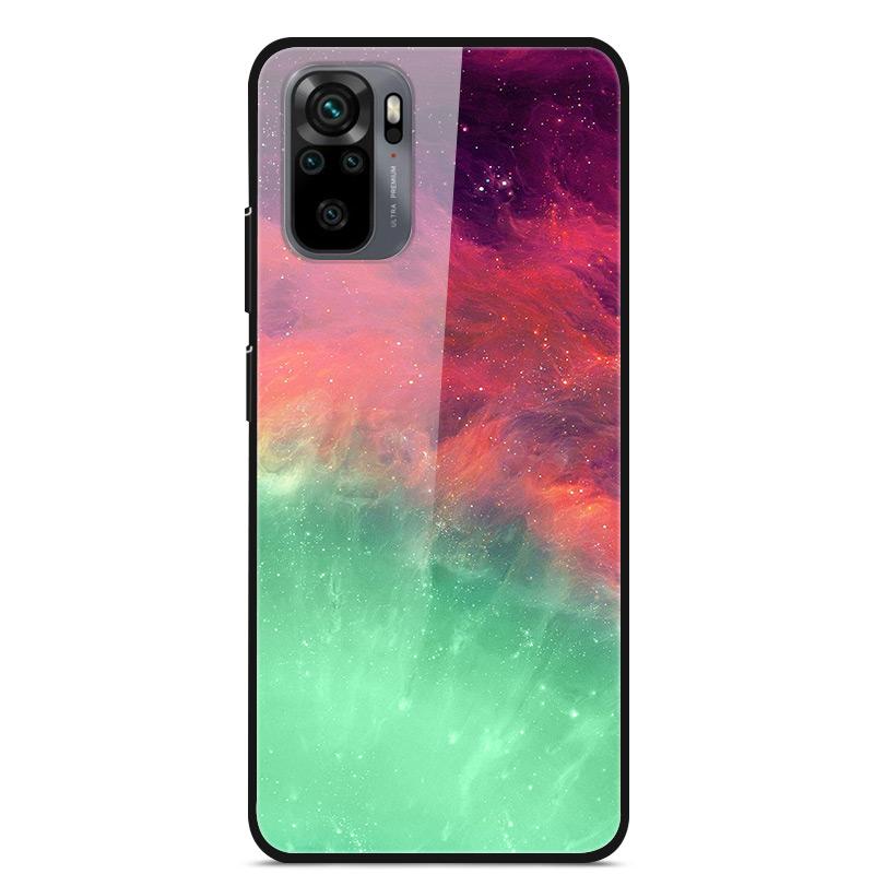 Tempered Glass Case For Xiaomi Redmi Note10 Pro Case Glass Back Cover For Xiaomi Redmi Note 10 10Pro Max Case Note10 5G Shell