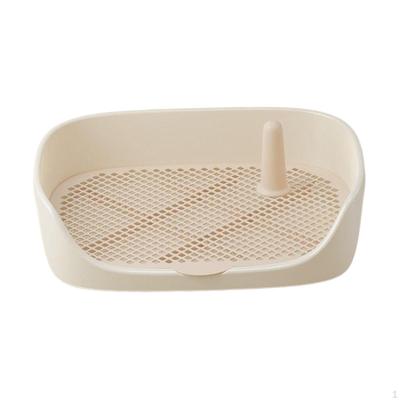 Dog Potty Training Tray for Indoor Use with Pee Pad Holder Pets