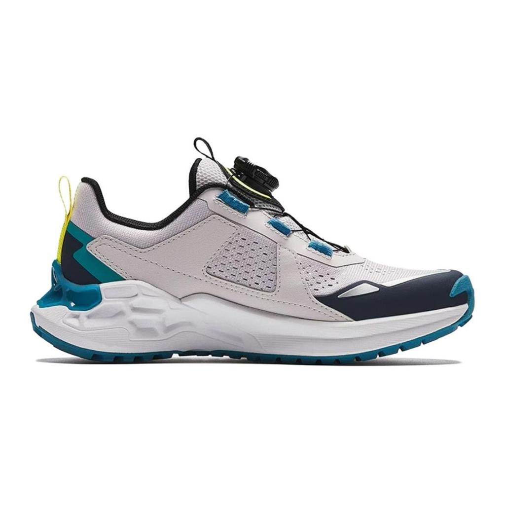 Anta Comfortable Shock Absorbing Durable Low Top Kids Running Shoes Kids Running Shoes Gray Blue T12425521-2