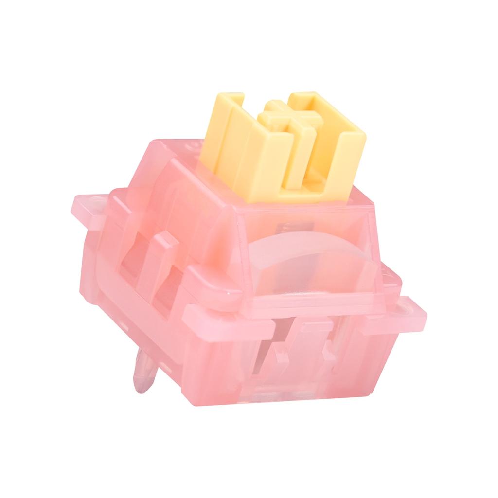 Interruttore Magnetico Silenzioso Outemu Peach 2pin Pre-lubrificato Forza Operativa 40g Corsa Regolabile Adatto per Giochi FPS per AULA MCHOSE