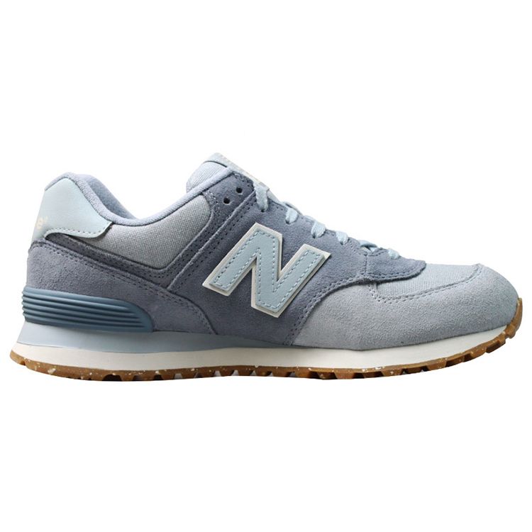 New Balance Nb 574 Minimalist Casual Low-Top Running Shoes Unisex sneakers Light-Blue ML574SEB