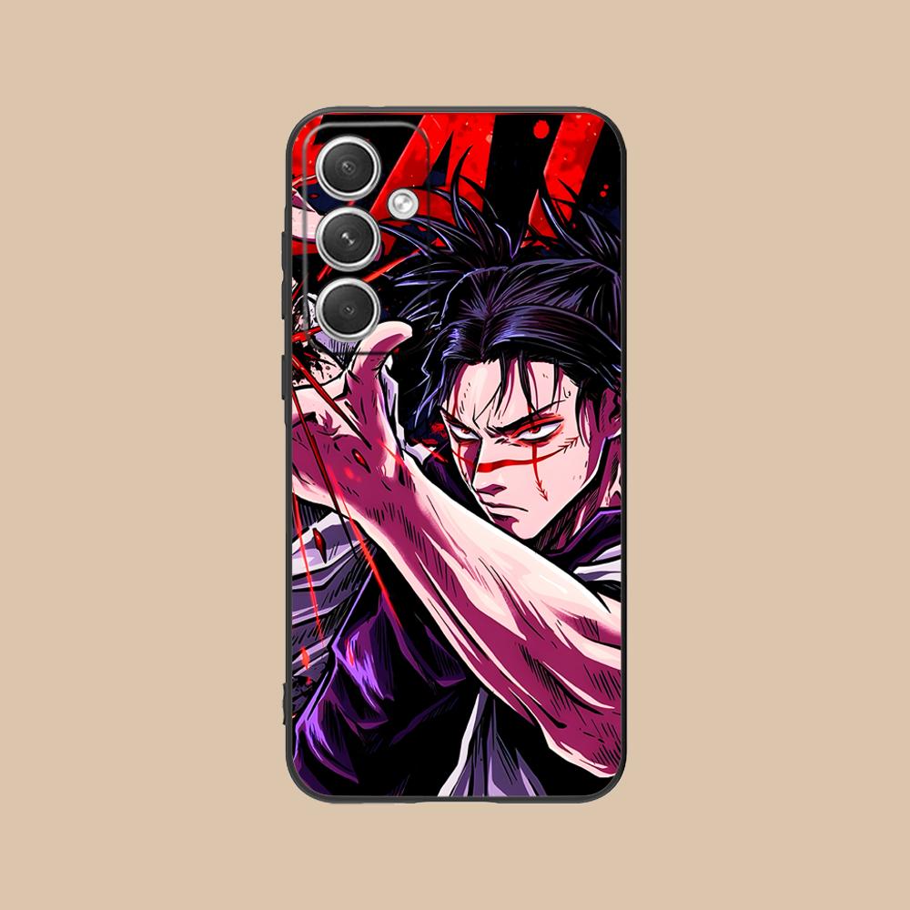 Jujutsu Kaisen Choso Mobile Phone Case for Samsung Galaxy S26 S25 S24 S23 S22 S21 S20 Note20 Plus FE Ultra Colorful Cover Luxury