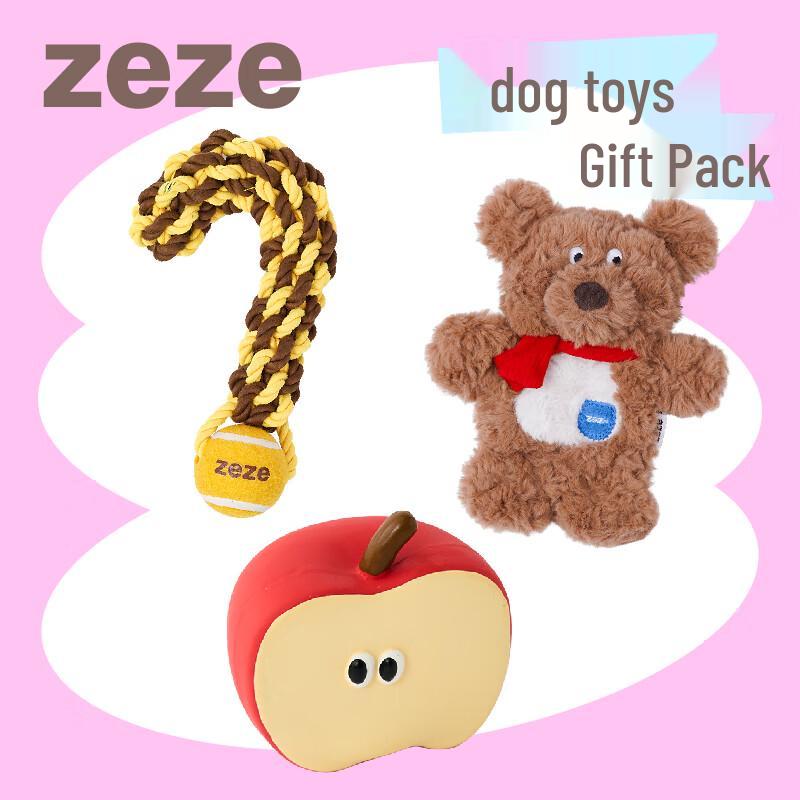 ZEZE Puppy Interactive Toy 3-Piece Set