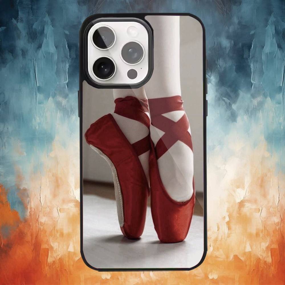 

Ballet Ballerina Dance Shoes Phone Case For iPhone 17 16 15 14 13 12 Pro Max Plus for Magsafe Mirror Wireless Magnetic Cover iPhone16