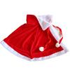 Ymgot Christmas Santa Kids and Santa Claus Poncho Santa Christmas Eve Costume Cloak, Cosplay, Adults, Cape, Outfit, (Children)