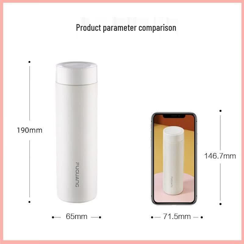 Fuguang Smart Digital Display 316 Stainless Steel Thermos