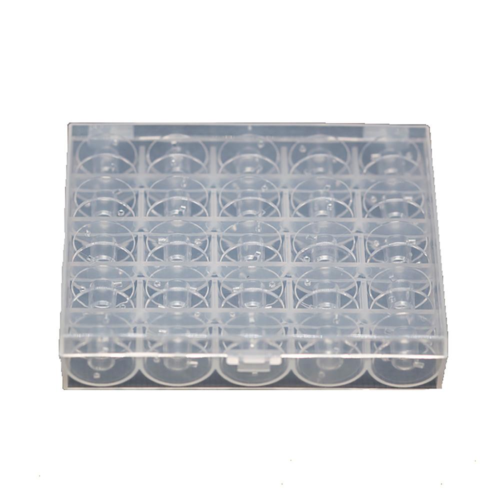Item Plastic With Storage Box Plastic Bobbins Sewing Supplies Sewing Machine Accessories Bobbin