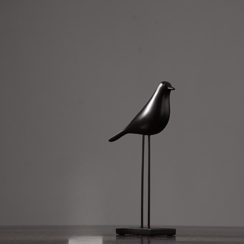 Ornamente din Rășină Păsări Nordice Animal Creativ Simplu Living Birou Cameră Model Desktop Acasă Decorațiune Moale