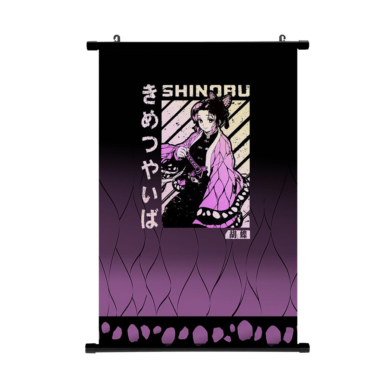 

Истребитель демонов Незуко Постер Мультяшный Kimetsu No Yaiba Свиток Постер Настенный Свиток Постер Популярный Узор Живопись Постер 40*60cm оранжевый