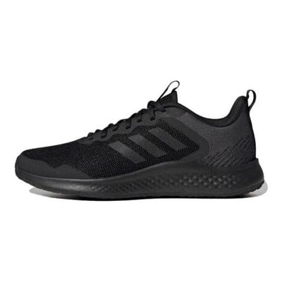 Fluidstreet Confortabil Versatil Material Plasă Amortizare Anti-Alunecare Rezistent la Uzură Pantofi de Alergare Casual Low-Top Bărbați sneaker Negru Gri IF8651