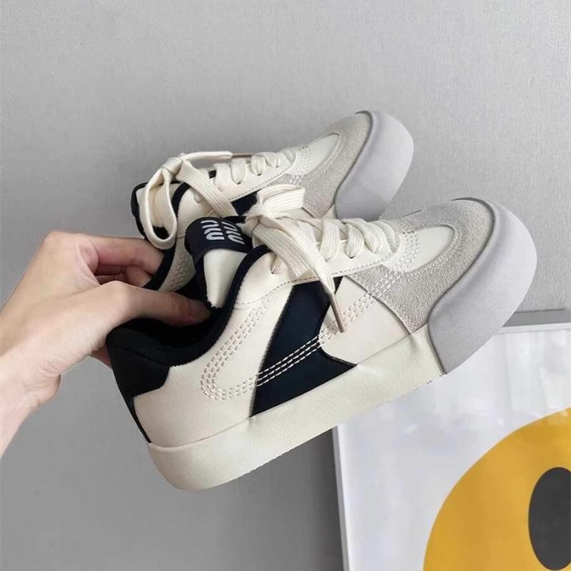 

Маленькие белые туфли женские туфли весна и осень новая студенческая платформа туфли нишевые универсальные повседневные спортивные кеды 40 чёрный