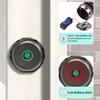 3 in 1 Smart Fingerprint Door Knob  - Keyless Entry Smart   with App Control + 2 Keys + Finger Print Aluminum Alloy Biometric Door Knob for Be