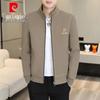 Lässige Herrenjacke mit Stehkragen