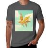 Flying Goldfish TShirt Holiday Casual Short Sleeve Top