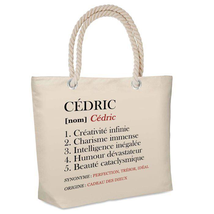 Sac de plage isotherme - PLANETEE - Cédric Définition - Coton - Grande contenance - Imprimé en France