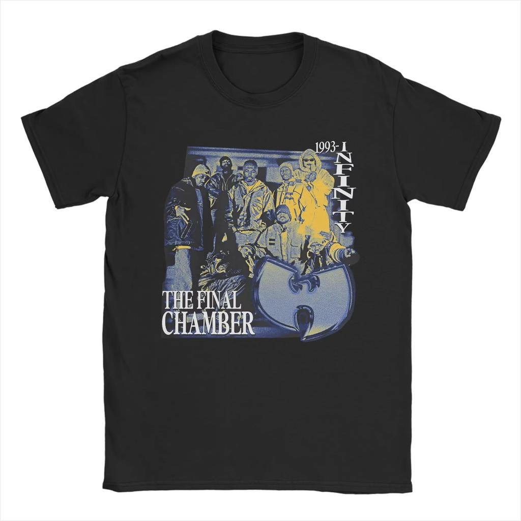 The Final Chamber Wu Clan T-tangs Forever Tour 2025 T-shirt, Short-sleeved T-shirt for Men and Women with Round Neck, Clothing