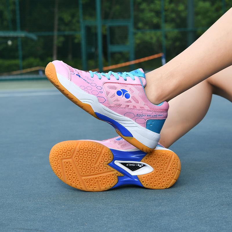 New Badminton Shoes Quanzhou Sports Shoes Wear-resistant and Non-slip Badminton Shoes Lightweight Tennis Training Shoes