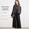 Hstyle Elegant French Commute Vest Dress & Pants Set