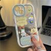 Blue Rabbit Phone Case for IPhone 16/15 Promax Cartoon 14 Anti Drop 13 Creative 12 Advanced 11
