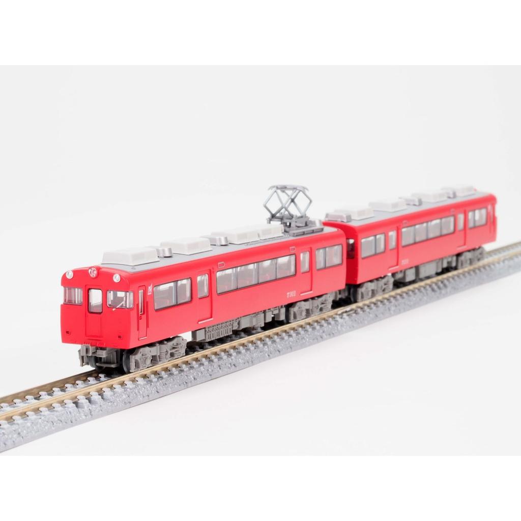 Tomytec Tetsudou Collection Nagoya Railroad Series 7300 2-Car Set N Scale Model Train Diorama 336679