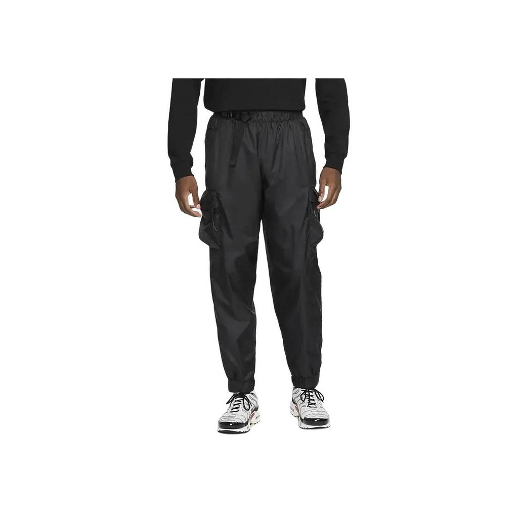 Nike Sportswear Tech Pack High-Waisted Cargo Jogger Pants Men Bottoms Black DQ4279-010