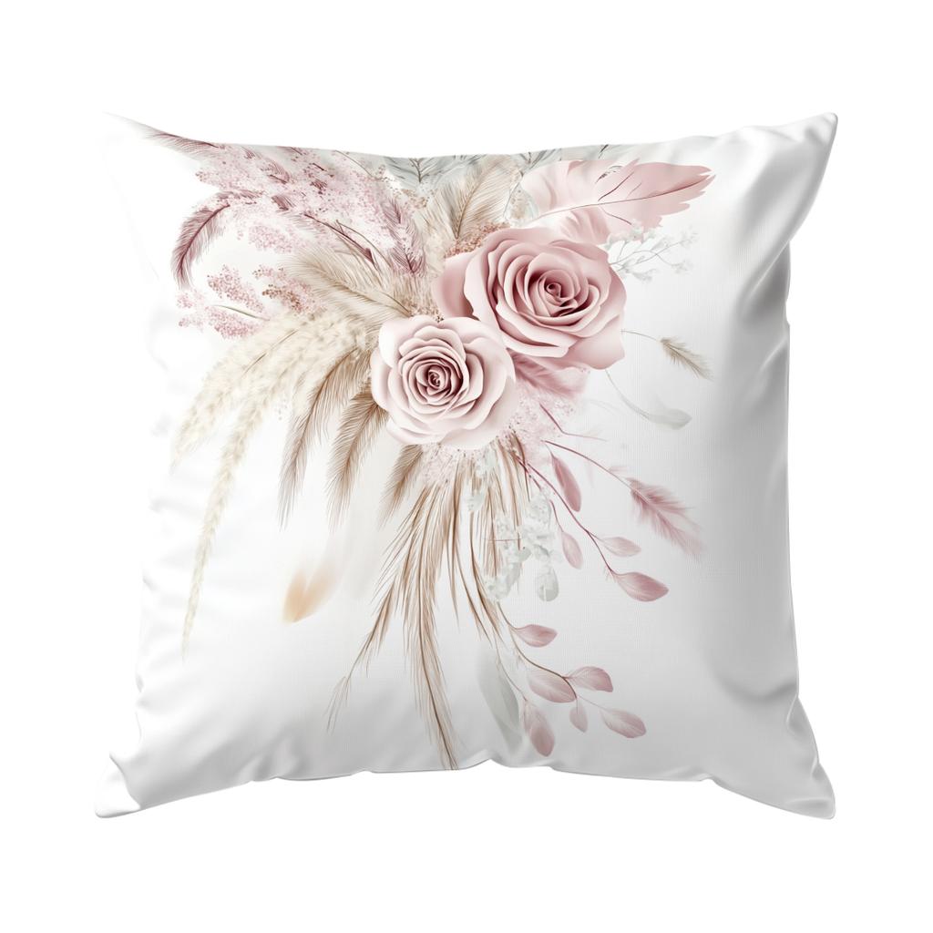 Farmhouse Pumpkin Flower Pillowcase Printed Polyester 45x45cm Throw Pillowcover Decorative Sofa Cushion Pillowslip Home Decor