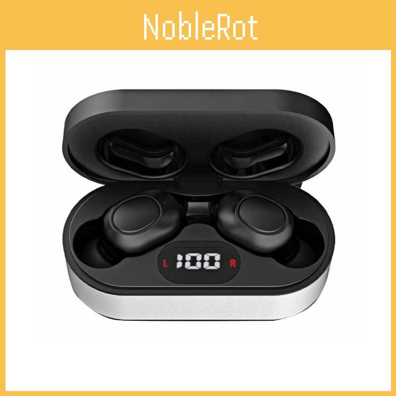 Elderly Voice Amplifier Tws Dual Earbuds Magnetic Charging Bluetooth Earbuds With Noise Cancelling