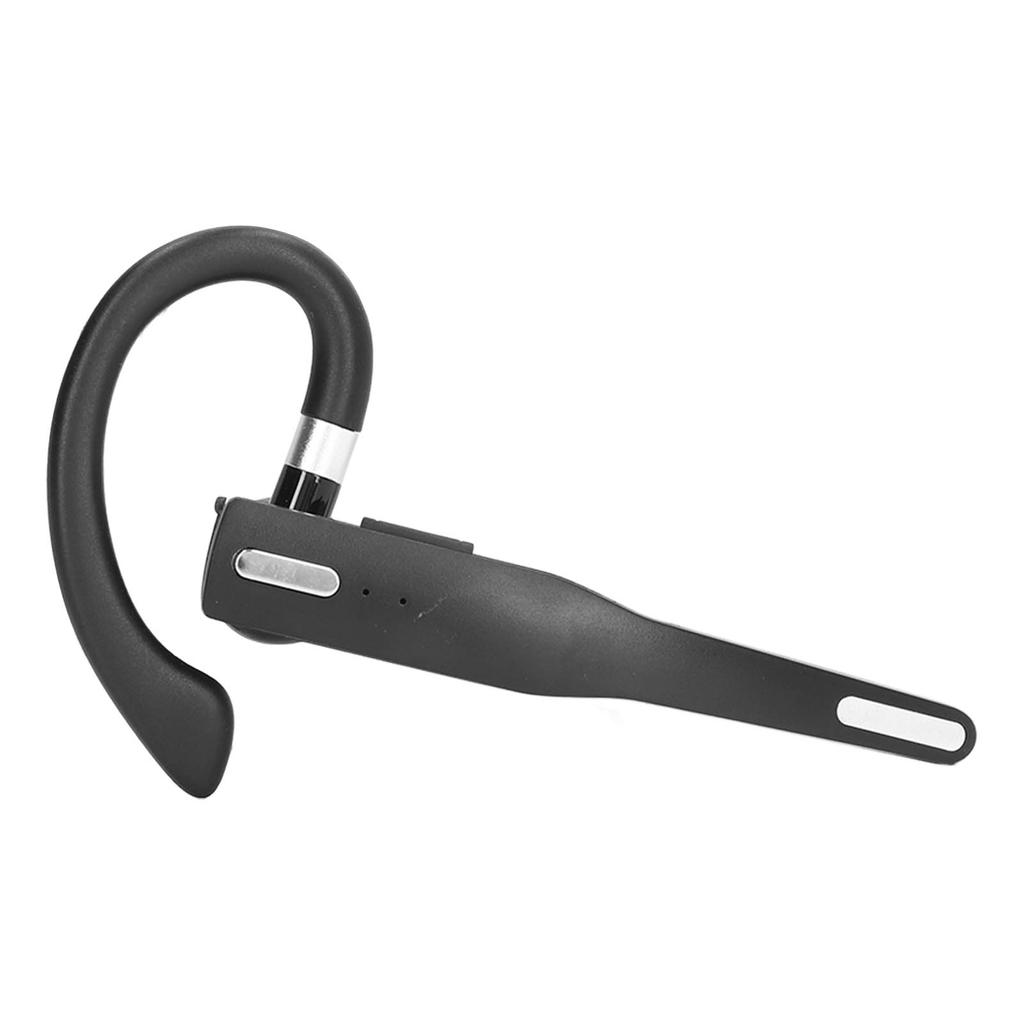 Bluetooth Earpiece Noise Canceling LED Digital Display Single Ear Bluetooth Headset with Charging Compartment for