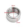 10X 304 Stainless Steel M18x1.5 Exhaust Weld-On Nut For Lambda Boss O2 Oxygen Sensor