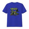 Bombardiro Crocodilo Italian Brainrot Character Minimalistic Logo Cotton T Shirt Top Unique Camo Plane Crocodile Design