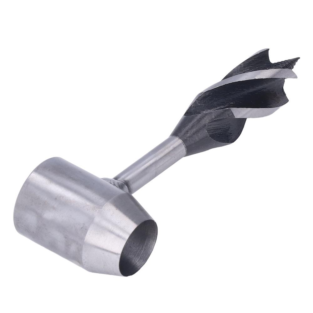 Carbon Steel Manual Auger Drill Bit Protective Bag Auger Drill Hand Hole Maker For Woodworking