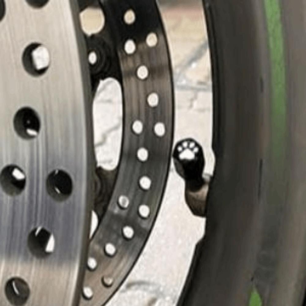 Durable Tire Valve Covers Cute Valve Cap Cat's Paw Valve Covers  Motorcycles