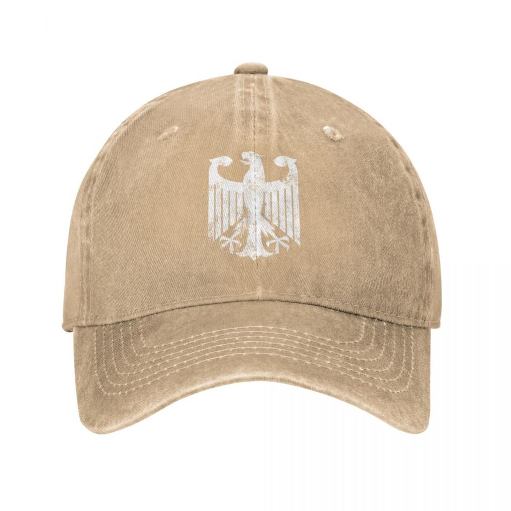 Germany Flag Washed Baseball Cap German Eagle Stylish Hip Hop Dad Hats Summer Men Women Hunting Camping SunProof Baseball Caps