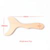Beech Gua Sha Shaving Board Shaving Back Beauty Rolling Rib Tendon Bar Beauty Stick General Massage Tool for Whole Body