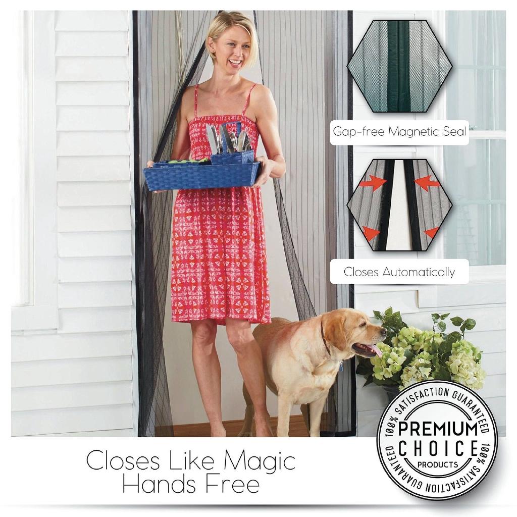 On Seen As Tv Magic Mesh Handsfree Net Screen Door Magnetic Anti Mosquito Bug