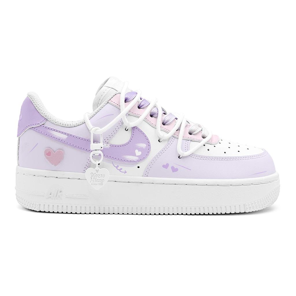 Nike Air Force 1 Skateboard Shoes Women's Low Top Green DH2920-111(TeamS2-S-BOX)