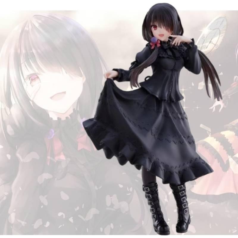Wholesale Dropshipping Pvc Date A Live Kurumi Tokisaki Dress Handmade Model Anime Figure Box Decoration