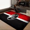 1PC Rug Club Crest Design Carpet, Chair Rug,Area Rug for Office Bedroom Living Rooms Bedroom, Doormat Decor Christmas Fan Gifts
