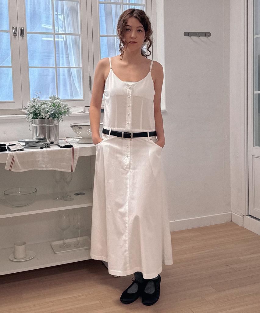 DELIDI Evermore Cotton One Piece (White)