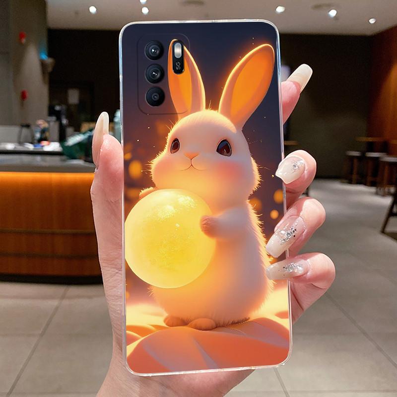 For Oppo Reno6 Z Case CPH2237 Luxury Dragon Cute Cool Boys Girls Transparent TPU Cover For Oppo Reno 6Z 6 Z Reno6Z 5G Phone Case