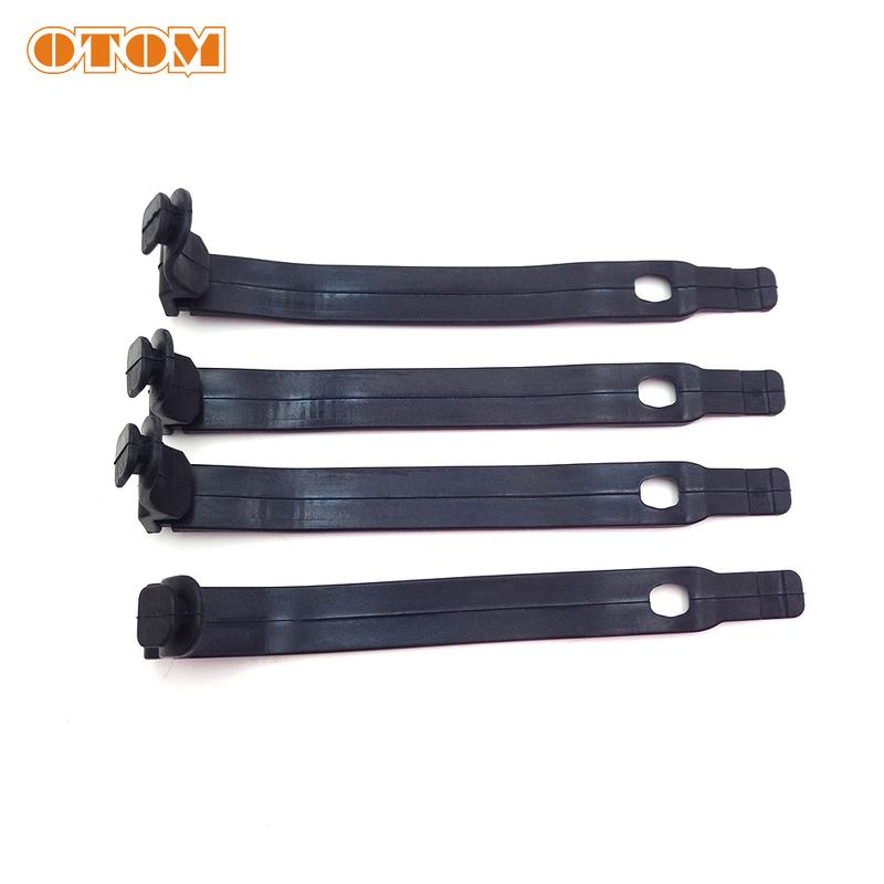 OTOM Motorcycle Headlight Mask Rubber Head Light Bracket Fixing Strips For KTM EXC XCW HUSQVARNA FE TE TX GASGAS ECF 125 250 450