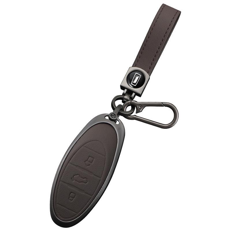 FAW Bestune T77/T99/B70 Car Key Case with Buckle, Full Wrap Shell for T55/T33, Unisex Design