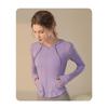 Women's Fitness Hooded Sports Jacket Running Top Slim Long Sleeve Quick Dry Tight Casual Yoga Clothing