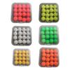 16Pcs Fishing Float Round Fly Fishing Bobber Float Beads Fishing Bobber Fishing Float Bobbers Strikes Indicators Set