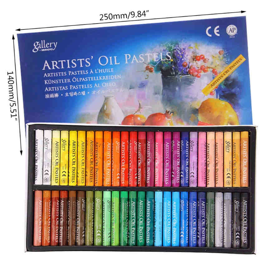 12/25/50 Colors Graffiti Crayon Soft Oil Pastel Professional Painting Pastel Drawing Stationery Pen