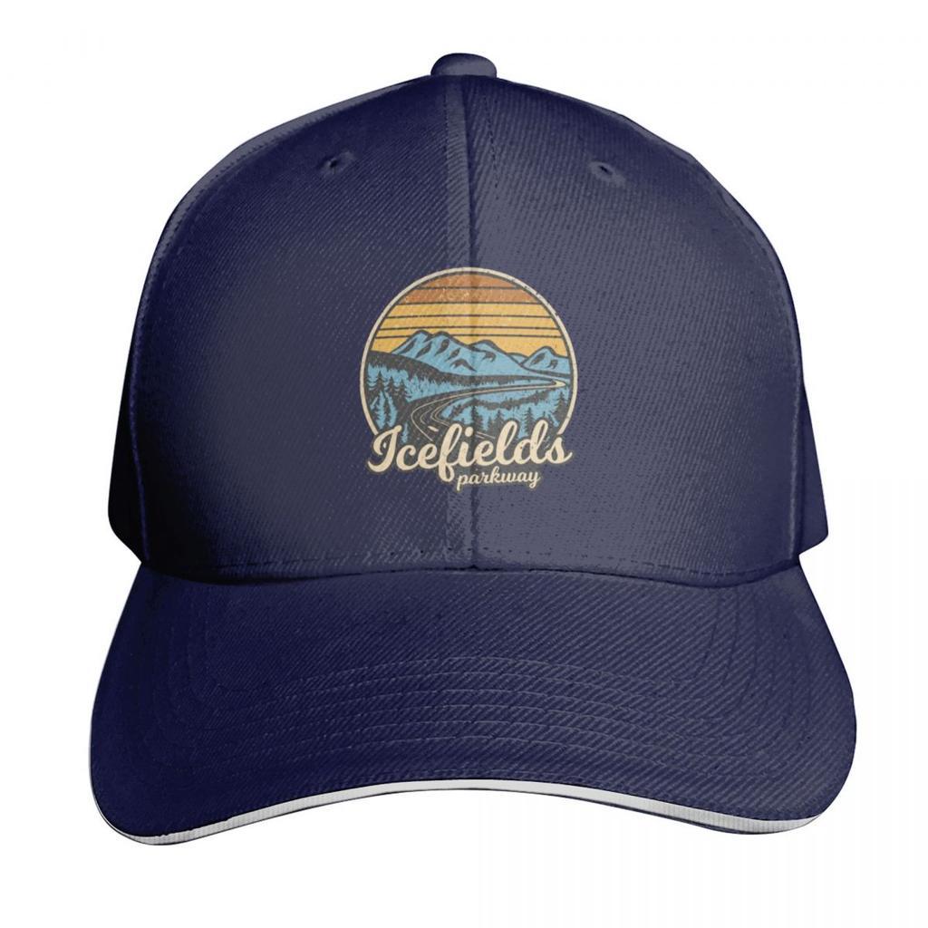 Icefields Parkway Alberta Kanada Retro Baseballkappe individuelle Kappen Designerhut Hut Unisex Wintermütze Luxus Damen Unisexs