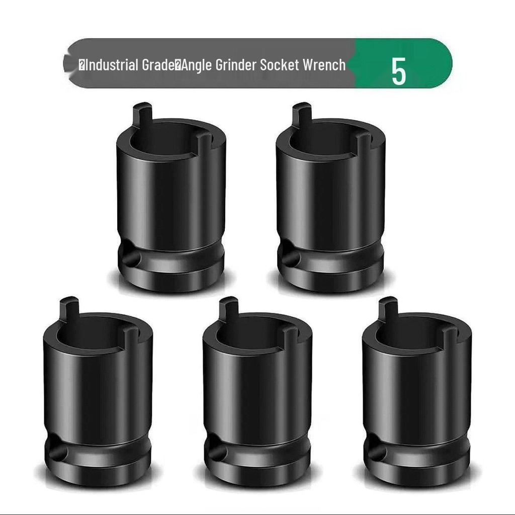 Industrial Universal Adjustable Socket Wrench for Angle Grinders - Forged for Polishing and Disassembly