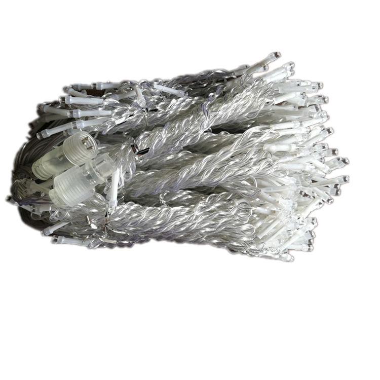Waterproof Outdoor LED Icicle Curtain Lights - Colored, Low Voltage, Perfect for Shopping Mall Decoration