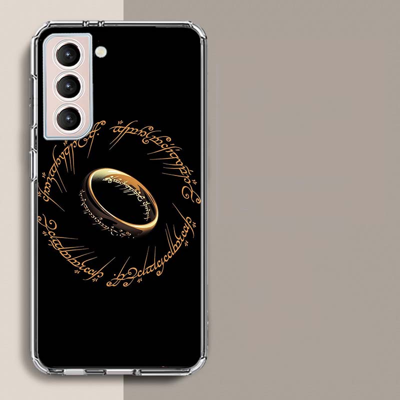 The L-Lord of the R-Rings Phone Case For Samsung Galaxy S25 Edge S24 S23 FE S21 S20 S10 Plus S22 S26 Ultra Cover Clear Cases TPU