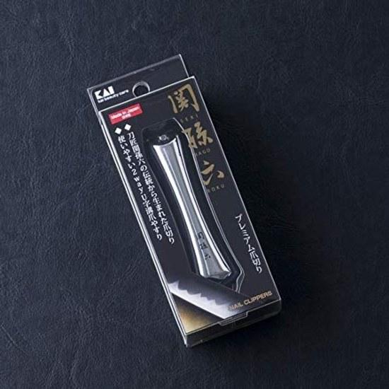 KAI Seki Magoroku Premium Nail Clipper Smooth Cutting Edge Created Traditional Swordsmith Techniques Type 102 M Size Made Japan